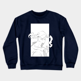 smoking Maskman Crewneck Sweatshirt